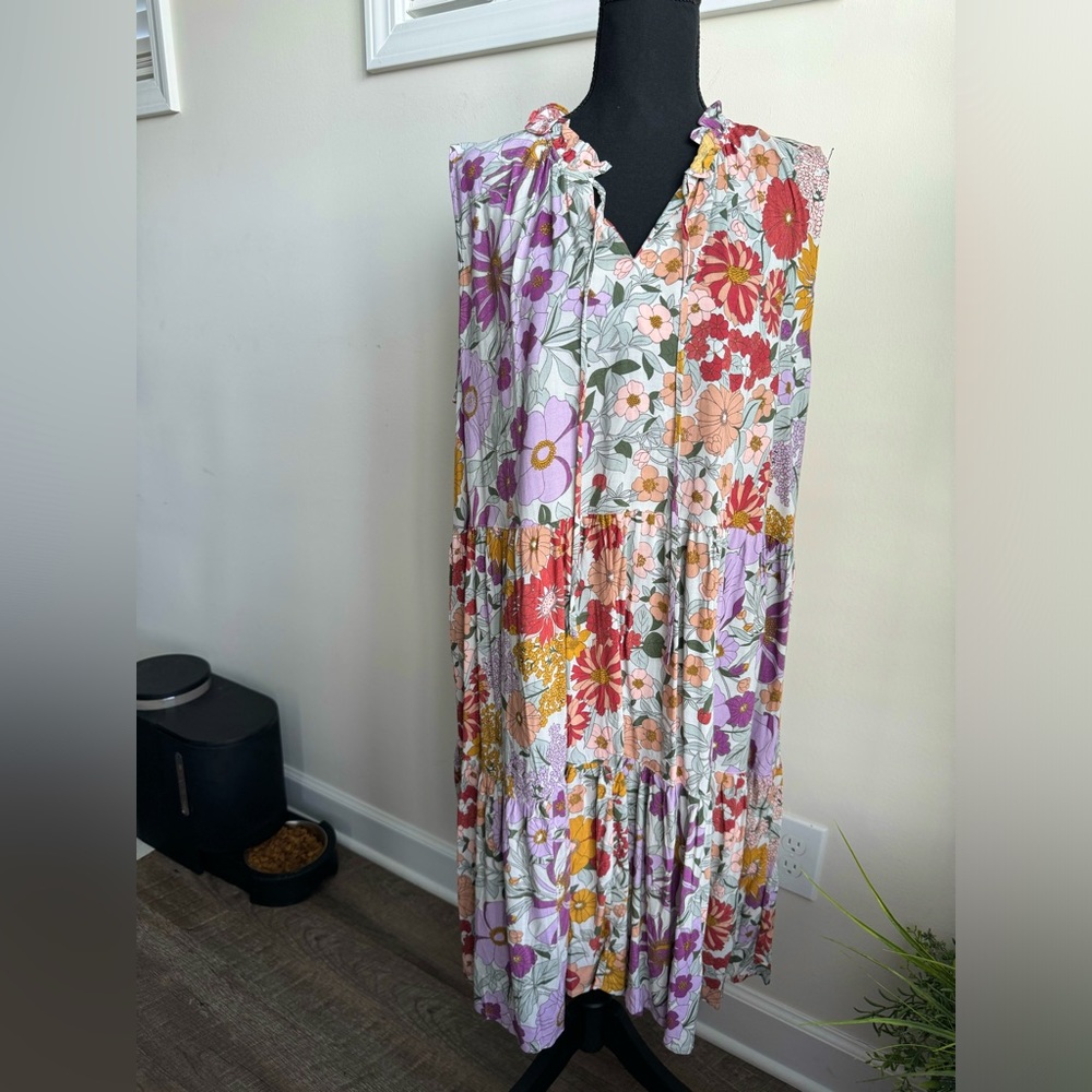 NWT Kori Boho Tiered Dress